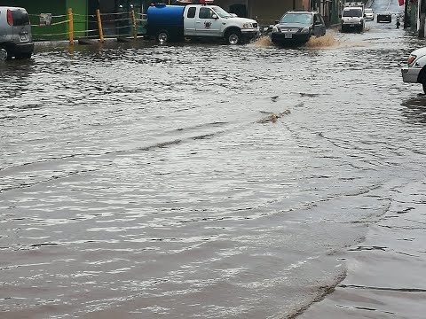 Inundaciones se registran en Antigua Guatemala