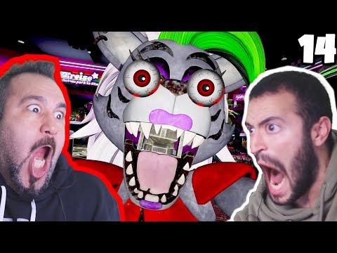 2 KİŞİ YAN YANA KORKMAYA DEVAM! GÜLE GÜLE ROXY|(Five Nights at Freddy's: Security Breach) BÖLÜM #14