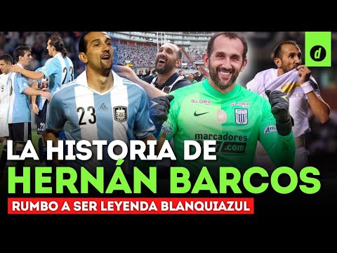 La FASCINANTE carrera de HERNÁN BARCOS, el goleador que la rompió en Alianza Lima