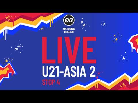 RE-LIVE | FIBA 3x3 Nations League 2026 - U21 Asia-2 - Stop 4 | Finals | #3x3Basketball