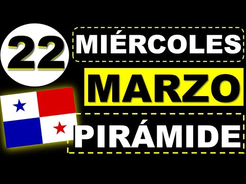 Pirámide de la Lotería de Panamá para el Miércoles 22 de Marzo 2023 Decenas de Suerte Para Hoy