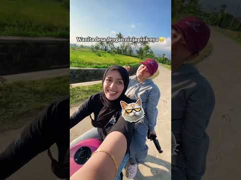 Pesona desa di sore hari #fyp #ninjapink #2stroke #kawasaki #masukberanda