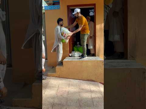 Food Distribution In Flood Area #food #shorts #foodie #flood #youtubeshorts