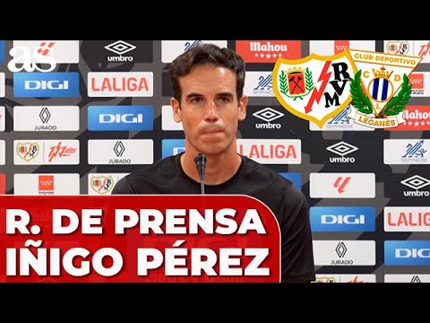 IÑIGO PÉREZ, RUEDA DE PRENSA completa hoy en la previa del RAYO VALLECANO vs LEGANÉS