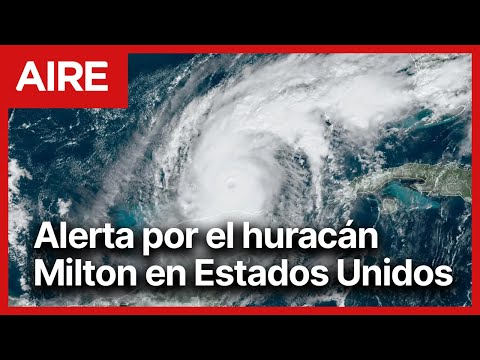 Huracán Milton: Le piden a la gente que se escriba el nombre en el brazo con fibrón indeleble