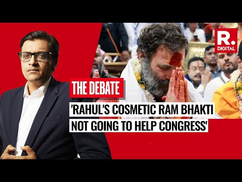 After Insulting Sanatan & Shakti, Rahul Gandhi To Now Visit Ram Mandir | Nation's Sharpest Opinion