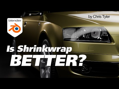 Mastering 3D Surface Shading: Data Transfer vs. Shrink Wrap