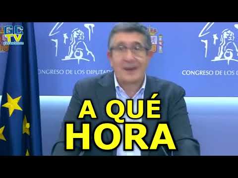 A QUÉ HORA Patxi López afirma que Pedro Sánchez está dispuesto a declarar