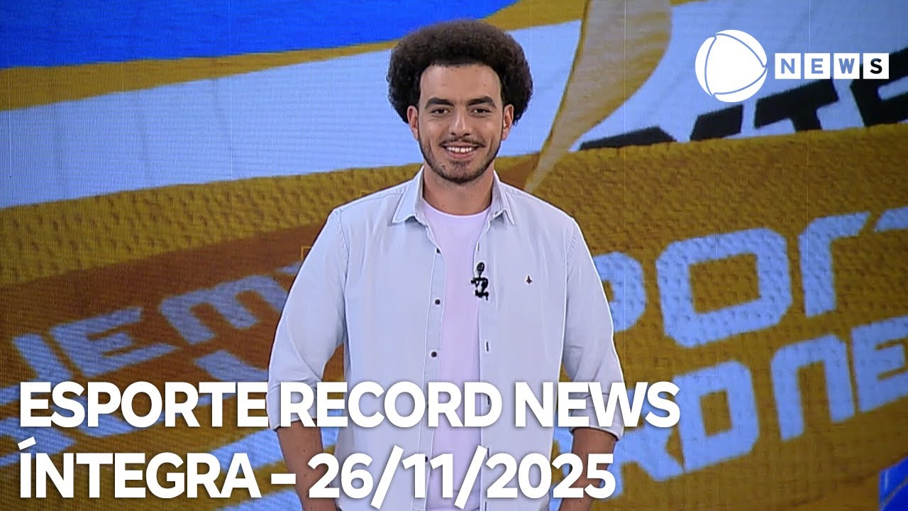 Esporte Record News   26112025