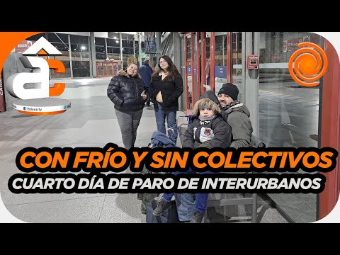 Muchos cordobeses varados por el paro de transporte interurbano