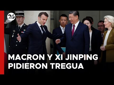 FRANCIA | Macron y Xi Jinping pidieron una tregua olímpica en todos los conflictos