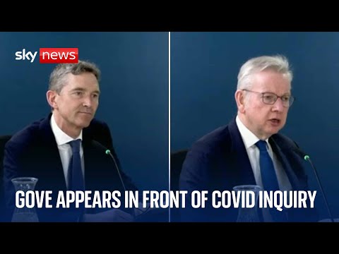 COVID Inquiry  | Michael Gove and Andrew Mitchell quizzed