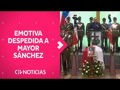 DESPEDIDO CON HONORES: Así fue el último adiós al Mayor Emmanuel Sánchez, carabinero asesinado