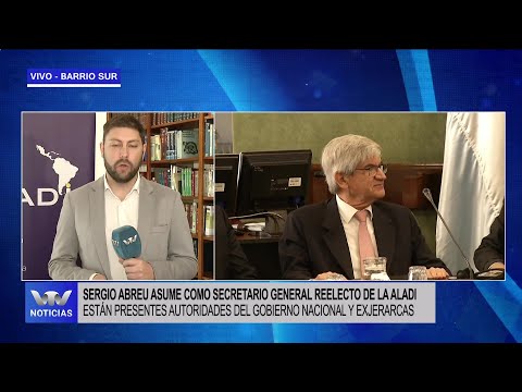 Edición Mediodía 22/09 | Sergio Abreu asumió como secretario general de la Aladi tras ser reelecto