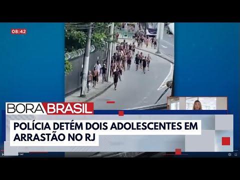 Jovens fazem arrastão em avenida próxima a shopping em Botafogo, no RJ