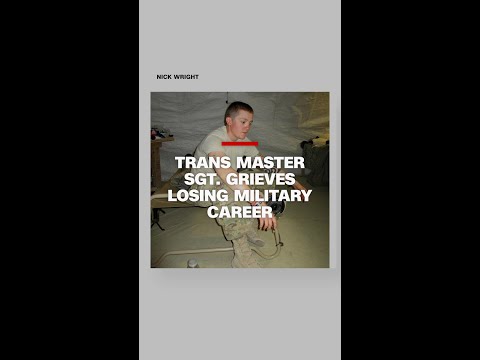 Trans Master Sgt. grieves loss of military career