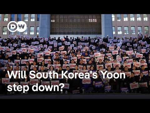 South Korea update: Protesters demand demise of President Yoon | DW News