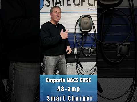 Emporia EV Charger With NACS Connector