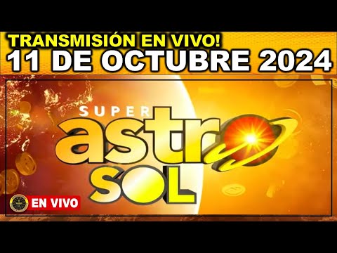 ASTRO SOL: Resultado del ASTRO SOL del VIERNES 11 de octubre de 2024.