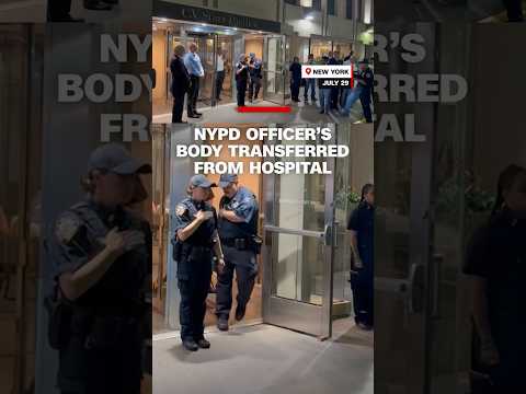NYPD officer's body transferred from hospital