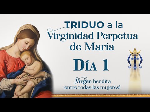 TRIDUO a la Virginidad Perpetua de María Santísima  Día 1 #virgenmaria #novena