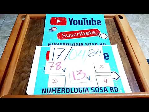 Numerologia Sosa RD:17/04/24 Para Todas las Loterías ojo 13v (Video Oficial)#youtubeshorts