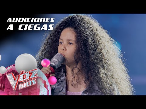 Amelia Meneses canta ‘Bajo El Agua’ - Audiciones a ciegas | La Voz Kids Colombia 2024