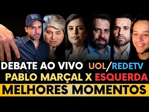 URGENTE: MARÇAL HUMILHANDO NUNES E BOULOS NO DEBATE - MELHORES MOMENTOS #datena #pablomarçal #debate