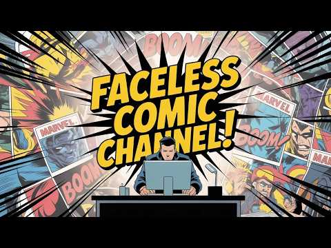 How to Create Faceless Comic Videos with AI (Evergreen Niche!)