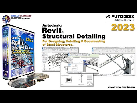 Revit Structure 2023 | Modeling a Simple Steel Frame | Preview