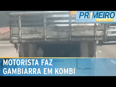 Risco de explosão: dono de Kombi faz gambiarra com combustível | Primeiro Impacto (22/08/24)