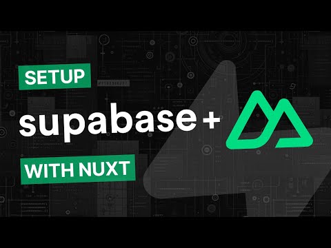 Set up Supabase with Nuxt.js in 2 minutes