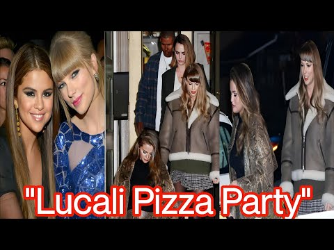 Taylor Swift & Selena Gomez’s Glamorous Christmas Eve Exit from NYC’s Lucali Pizza