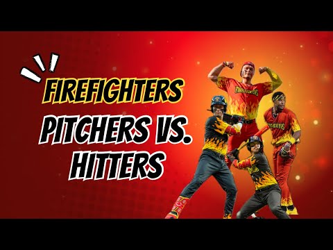The Firefighters' Biggest Game Of The Year: The Pitchers vs Hitters Intersquad #bananaball#fyp#viral