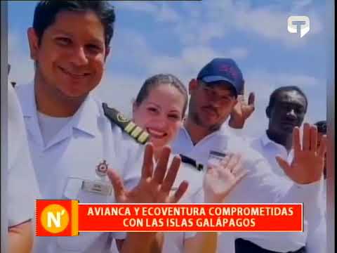 Avianca y Ecoventura comprometidas con las Islas Galápagos