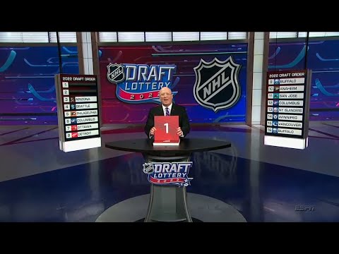 Montreal Canadiens win the 2022 NHL Draft Lottery video clip