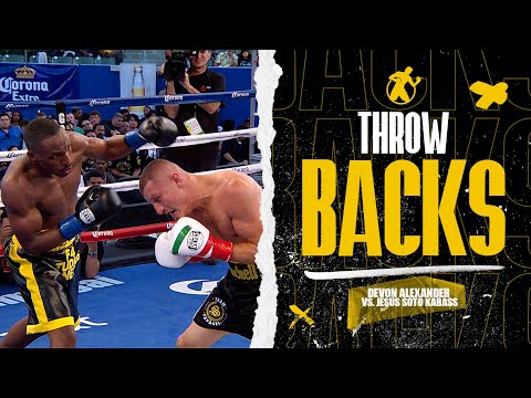 Throwback | Devon Alexander vs. Jesus Soto Karass | War Ground Classic!