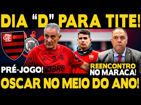 DIA "D" PARA TITE! CONTRATAÇÃO DE OSCAR NO MEIO DO ANO! MARACANÃ VIRA TRUNFO! PRÉ-JOGO!