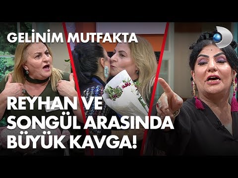 Reyhan ve songül arasında büyük kavga gelinim mutfakta 234. bölüm
