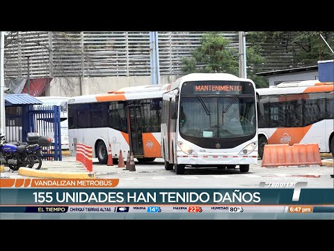 Vandalismo en unidades del Metrobús afecta la frecuencia y a los usuarios