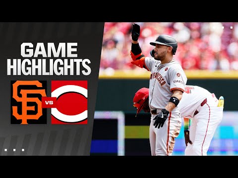 Giants vs. Reds Game Highlights (8/4/24) | MLB Highlights