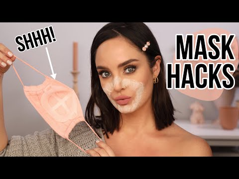 10 Mask Tips, Tricks & Hacks To Save Your Skin/Makeup!