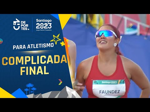 FINAL 1500 METROS: Margarita Faúndez quedó en el quinto lugar - Santiago 2023