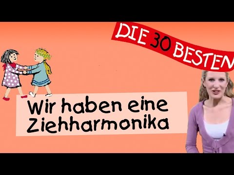 Wir haben eine Ziehharmonika - Anleitung zum Bewegen || Kinderlieder