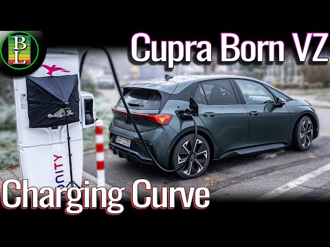 Charging the NEW Cupra Born VZ (79kWh) from 9-90% at Ionity