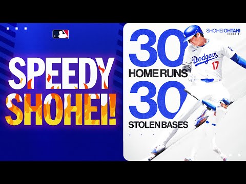 ALL 30 of Shohei Ohtanis stolen bases so far! | 大谷翔平ハイライト