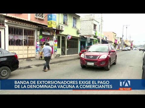 Extorsionadores atemorizan a comerciantes de Villa España, norte de Guayaquil