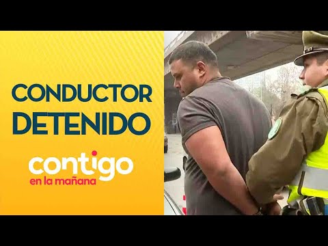 CAPTAMOS DETENCIÓN: Conductor circulaba con revisión técnica falsa - Contigo en la Mañana