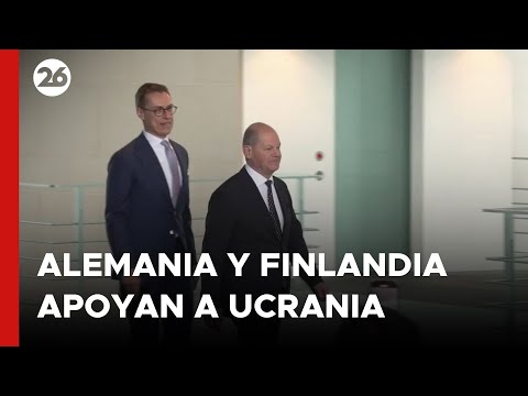 UCRANIA | Scholz y el presidente de Finlandia muestran su apoyo
