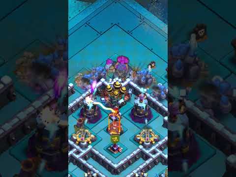 イエティチャンピオン の冷たい一撃が炸裂！見た目はモフモフでも油断禁物です！ #クラクラ #クラッシュオブクラン